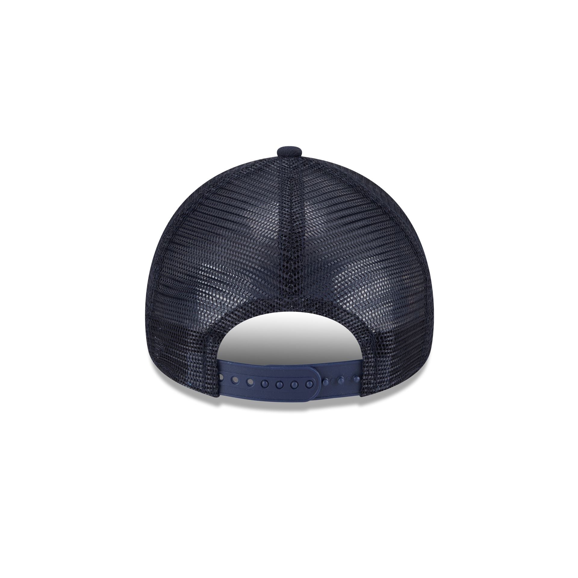 Atlanta Braves State Stitch 9FORTY A-Frame Trucker Hat