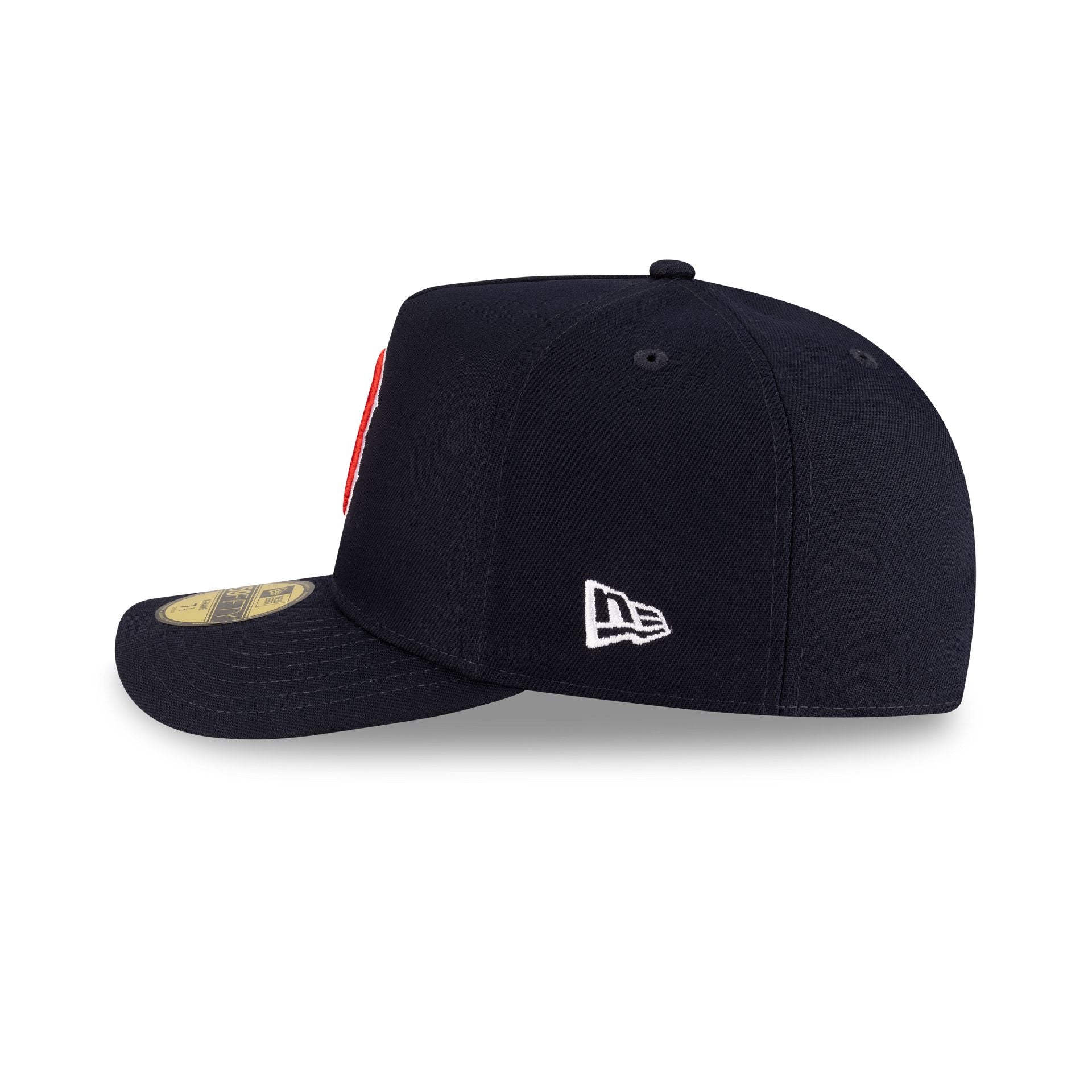 Boston Red Sox Script Safety Pin 59FIFTY A-Frame Fitted Hat