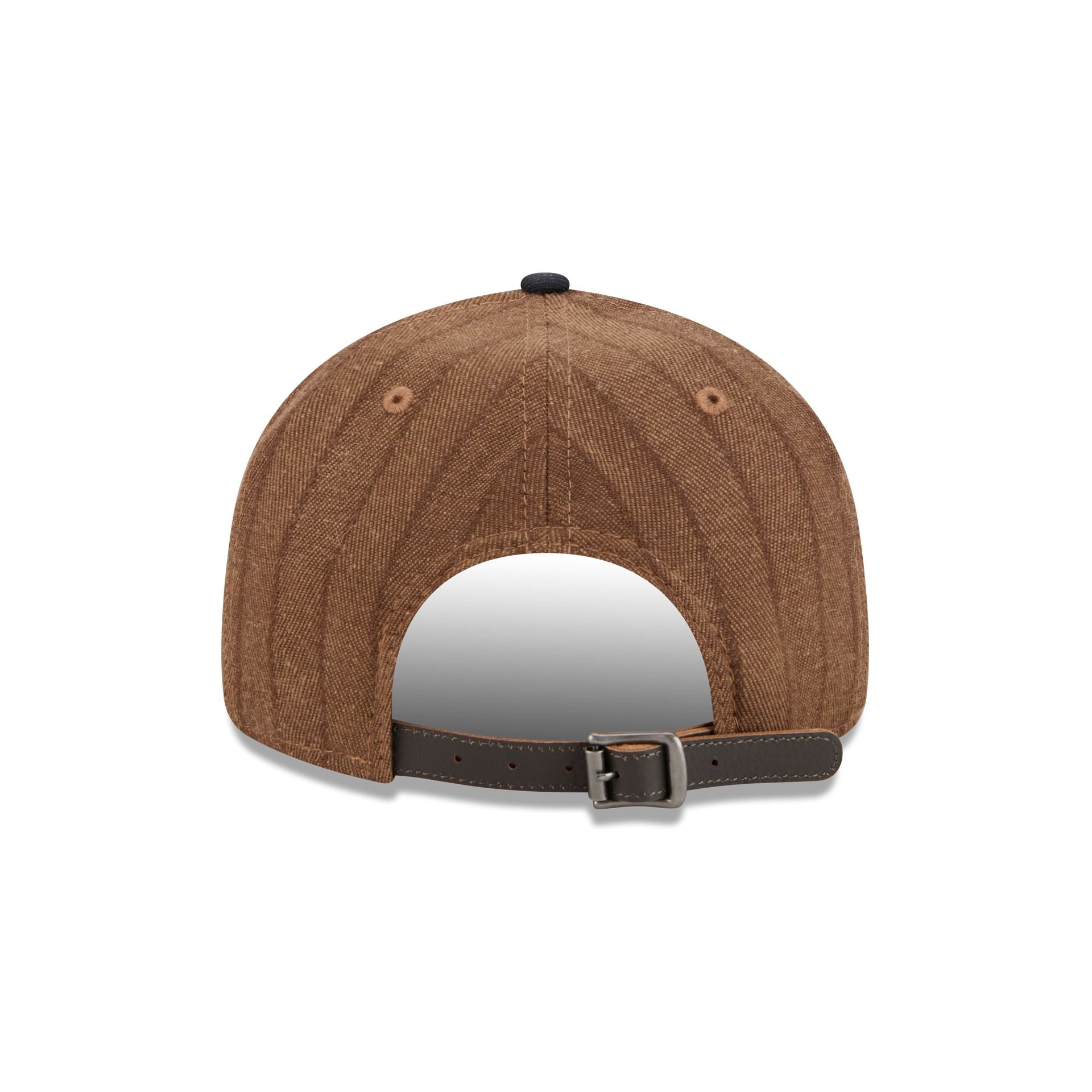 Atlanta Braves Three Looms Wool Pinstripe Retro Crown 9FIFTY Adjustable Hat