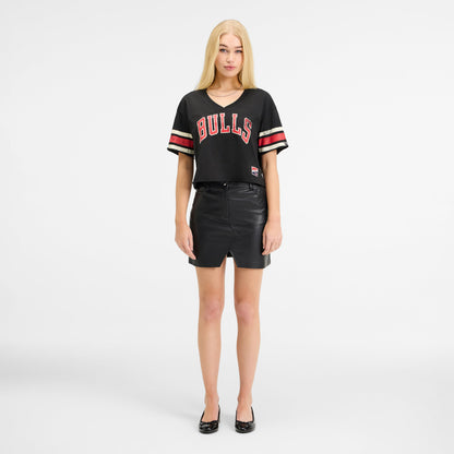 Atlanta Braves Throwback Cropped Women's T-Shirt