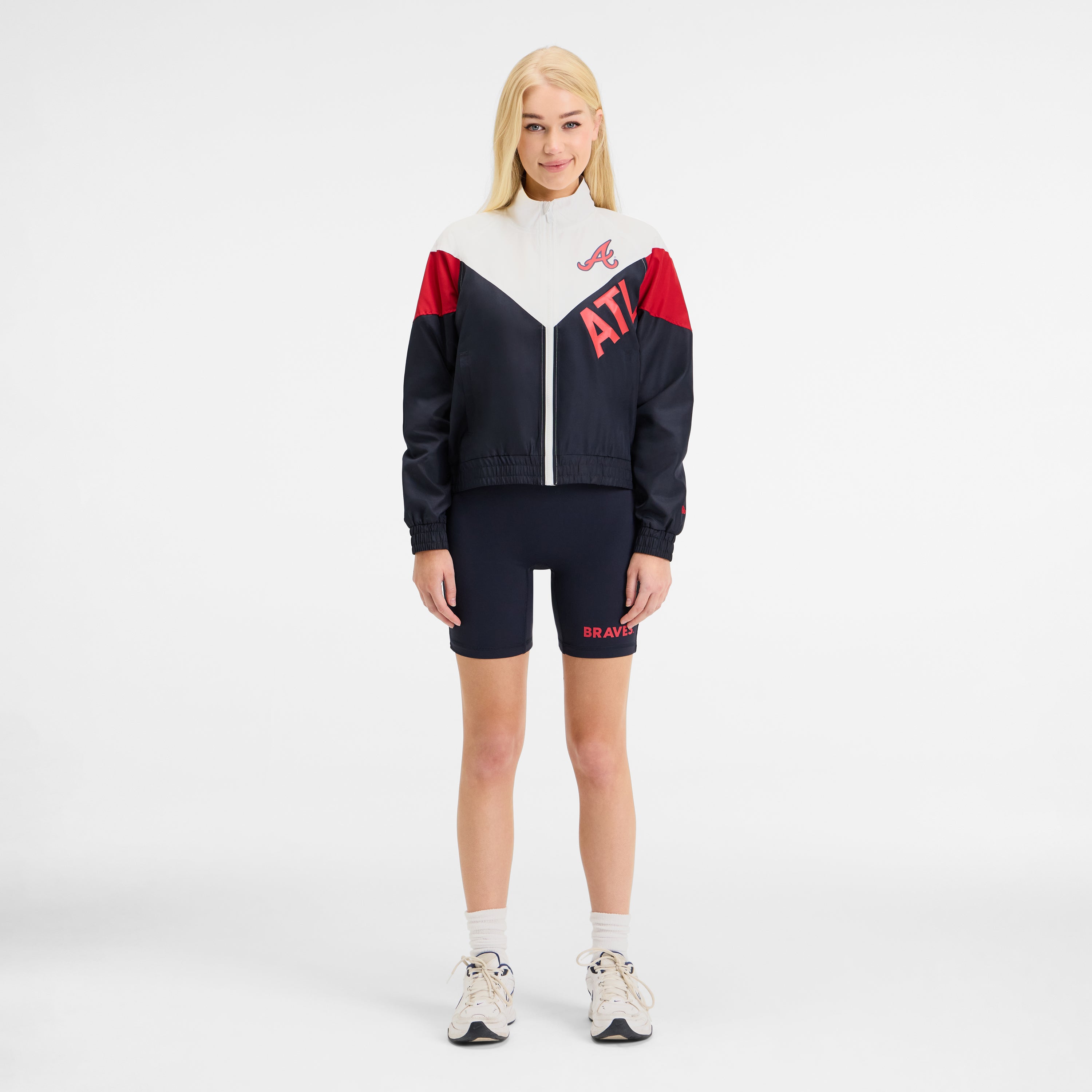 Atlanta Braves Leisure Women's Windbreaker