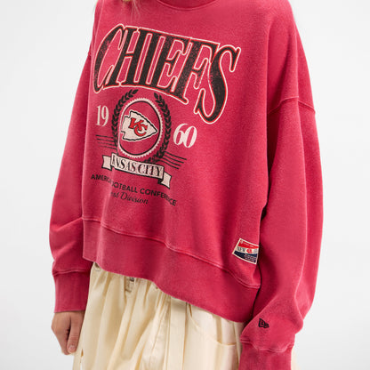 Atlanta Braves Throwback Women's Crewneck