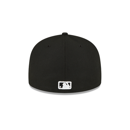 Boston Red Sox Sidepatch Black 59FIFTY Fitted Hat