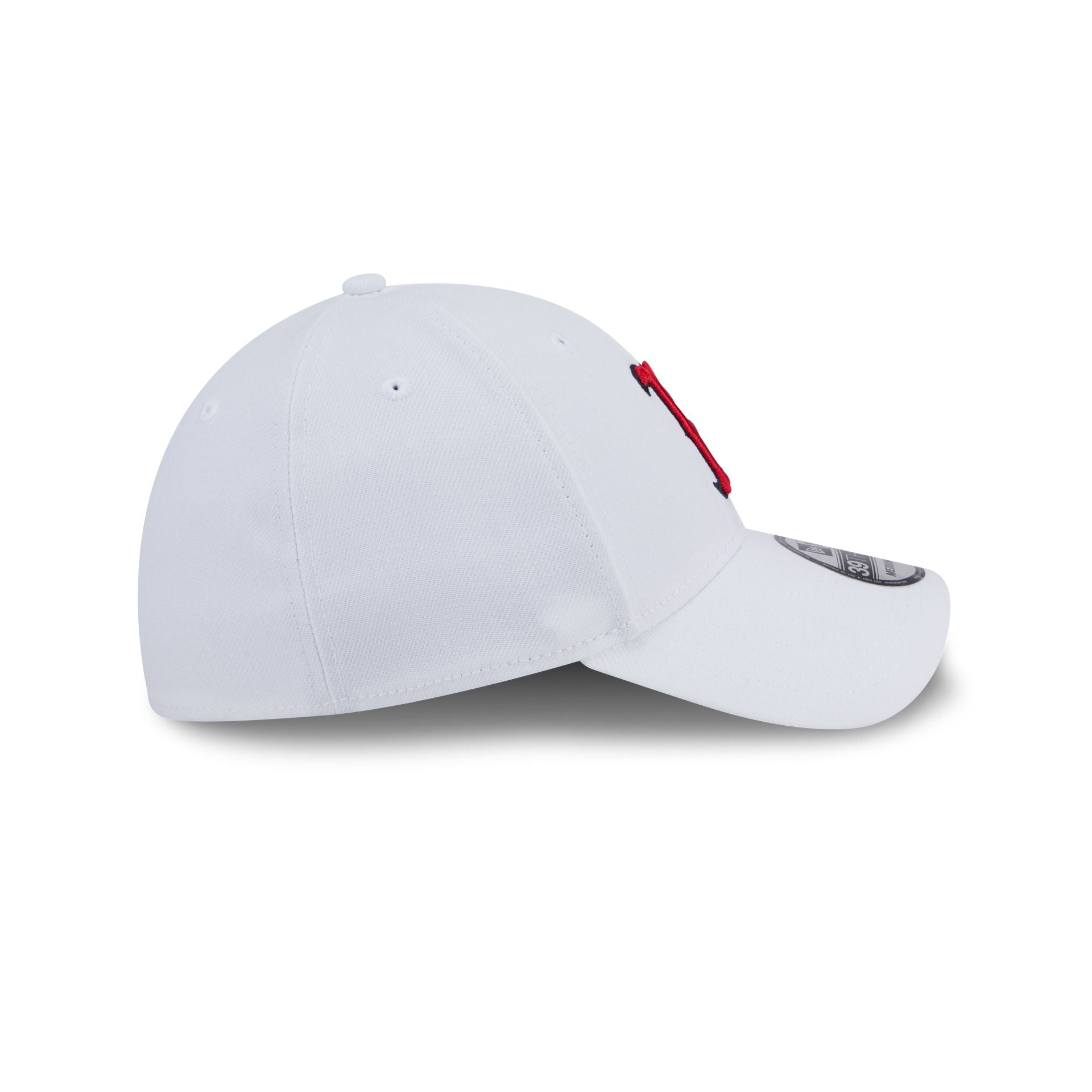 Boston Red Sox Optic White 39THIRTY Stretch Fit Hat