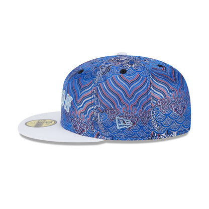 Boston Red Sox Wave Fill 59FIFTY Fitted Hat