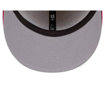Atlanta Braves Team Art 9FIFTY Snapback Hat