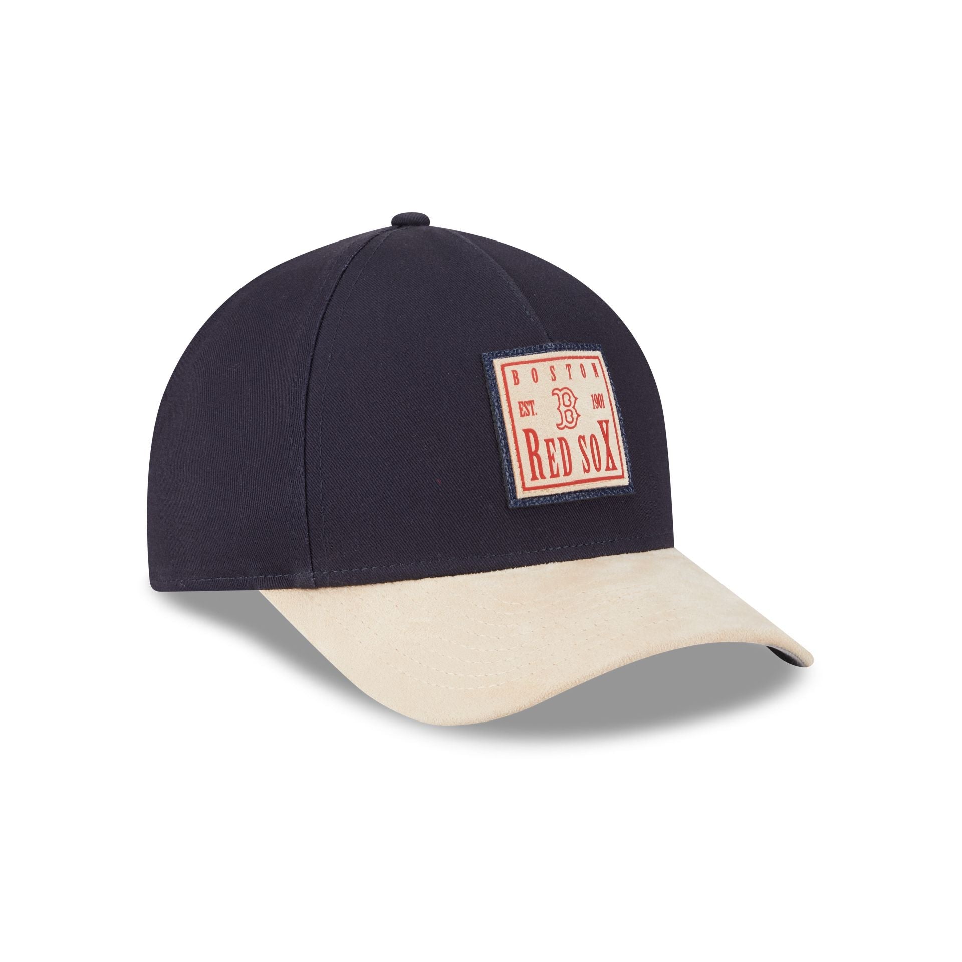 Boston Red Sox Suede Patch 9FORTY M-Crown A-Frame Adjustable Hat