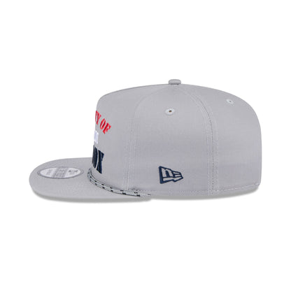 Boston Red Sox Vintage Gray Rope Golfer Hat