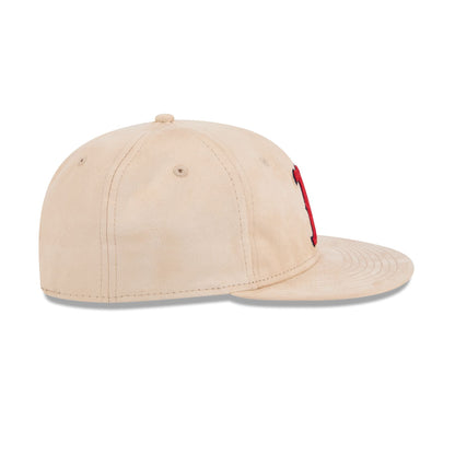 Boston Red Sox Stone Suede Retro Crown 9FIFTY Snapback Hat