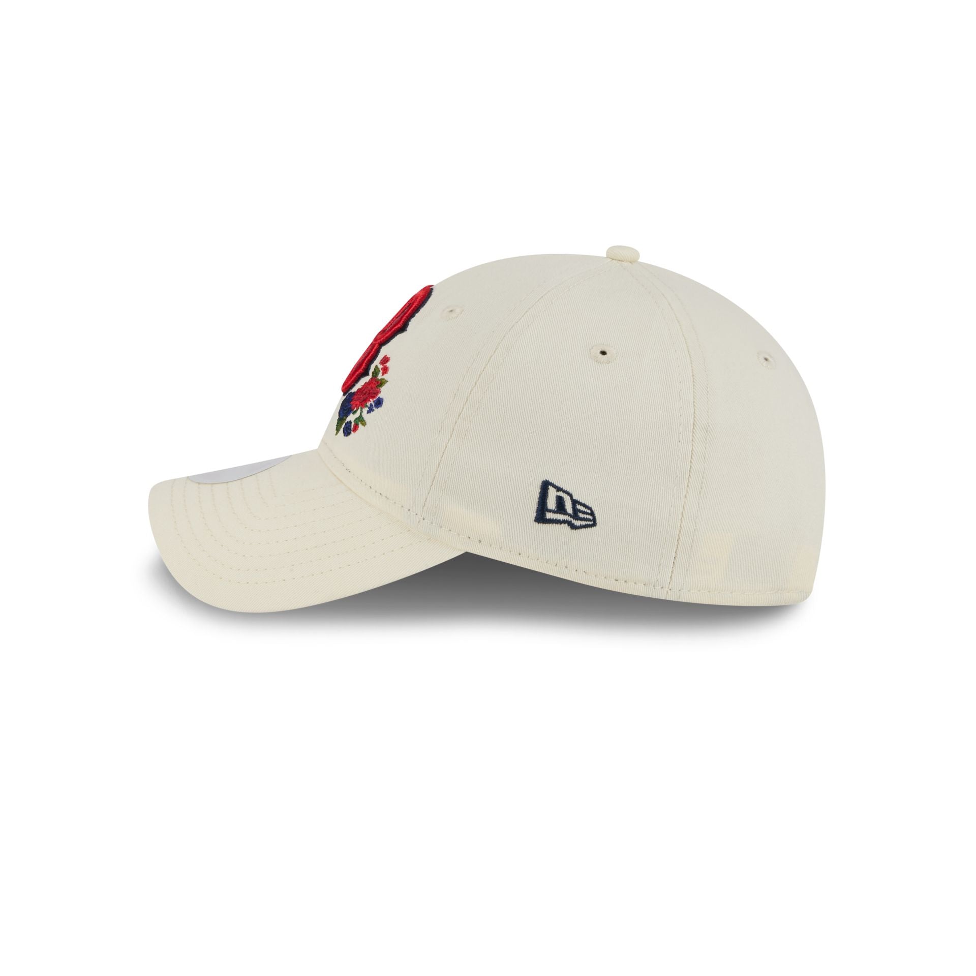 Boston Red Sox Women's Floral Stitch 9TWENTY Adjustable Hat