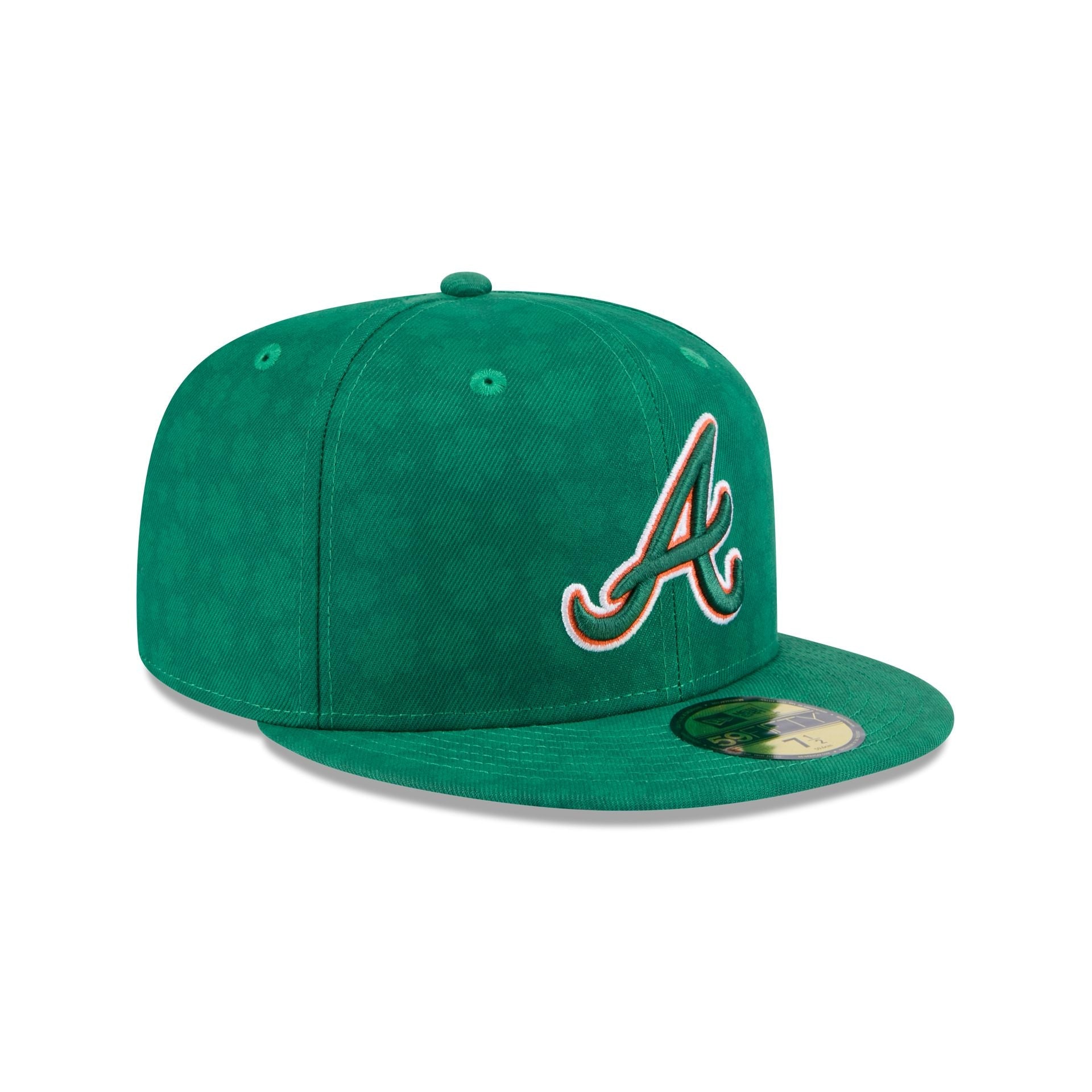 Atlanta Braves St. Patrick's Day 2025 59FIFTY Fitted Hat