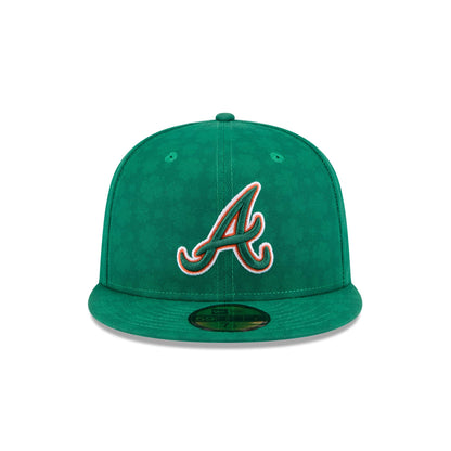 Atlanta Braves St. Patrick's Day 2025 59FIFTY Fitted Hat