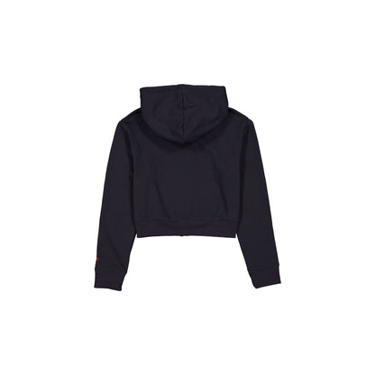 Atlanta Braves Game Day Cropped Women's Zipper Hoodie