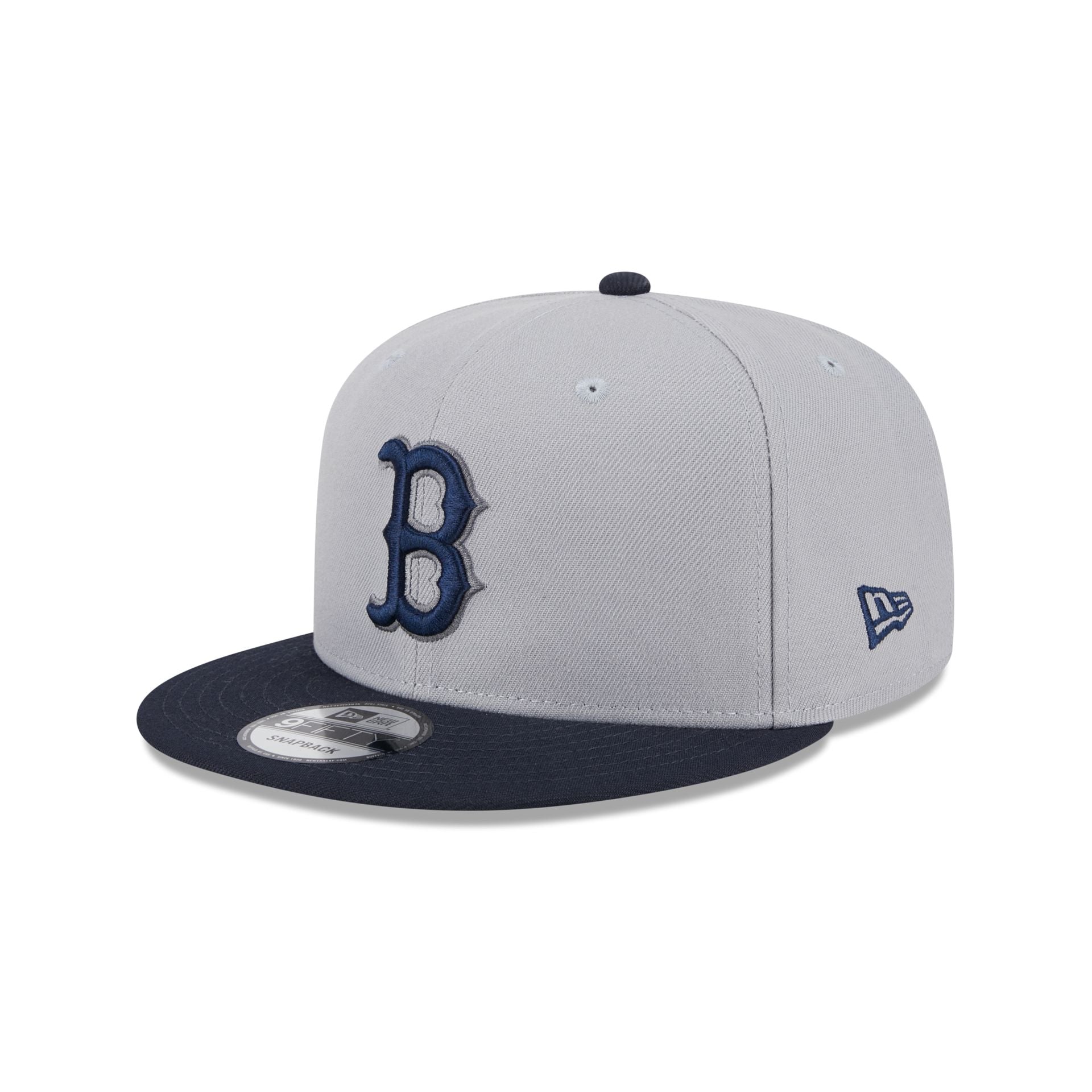 Boston Red Sox 2025 Batting Practice Gray 9FIFTY Snapback Hat