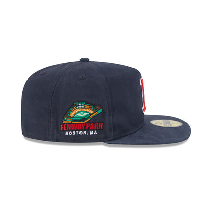 Boston Red Sox Championship Side Flag 59FIFTY A-Frame Fitted Hat