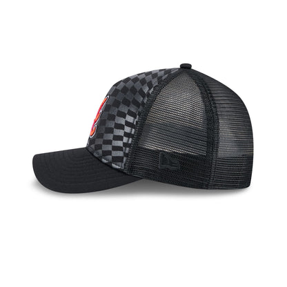Atlanta Braves Gradient Raceway 9FORTY M-Crown A-Frame Trucker Hat