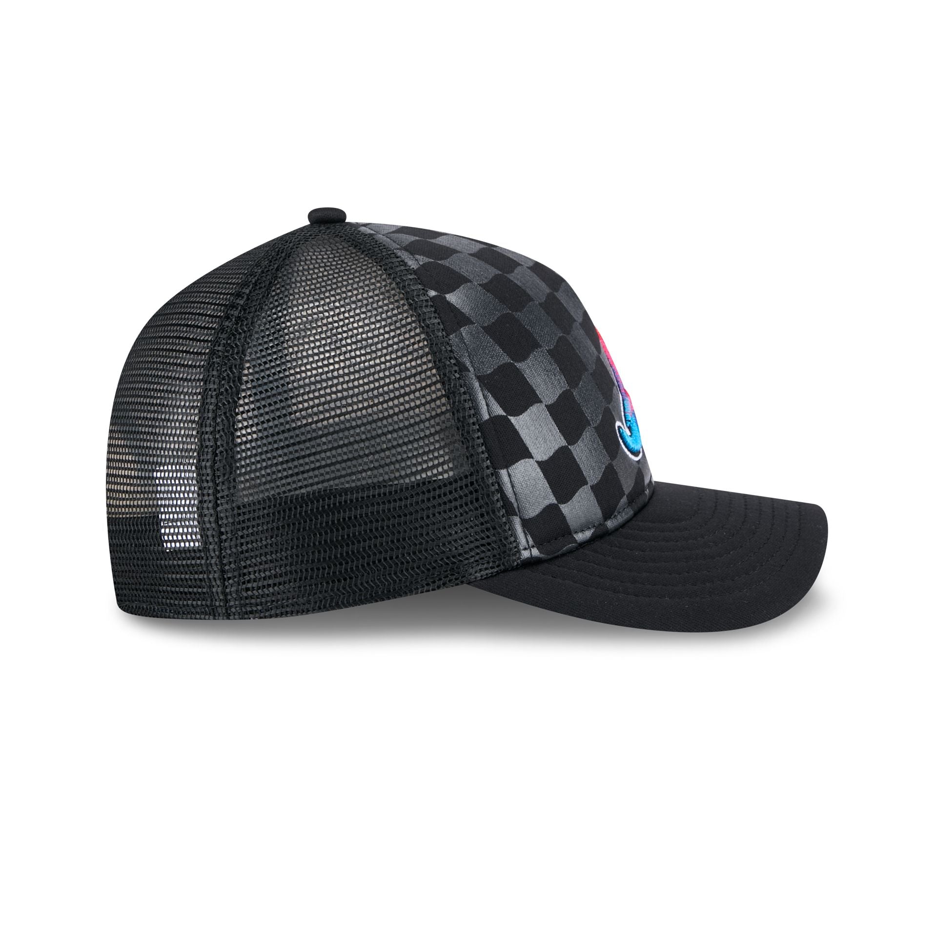 Atlanta Braves Gradient Raceway 9FORTY M-Crown A-Frame Trucker Hat