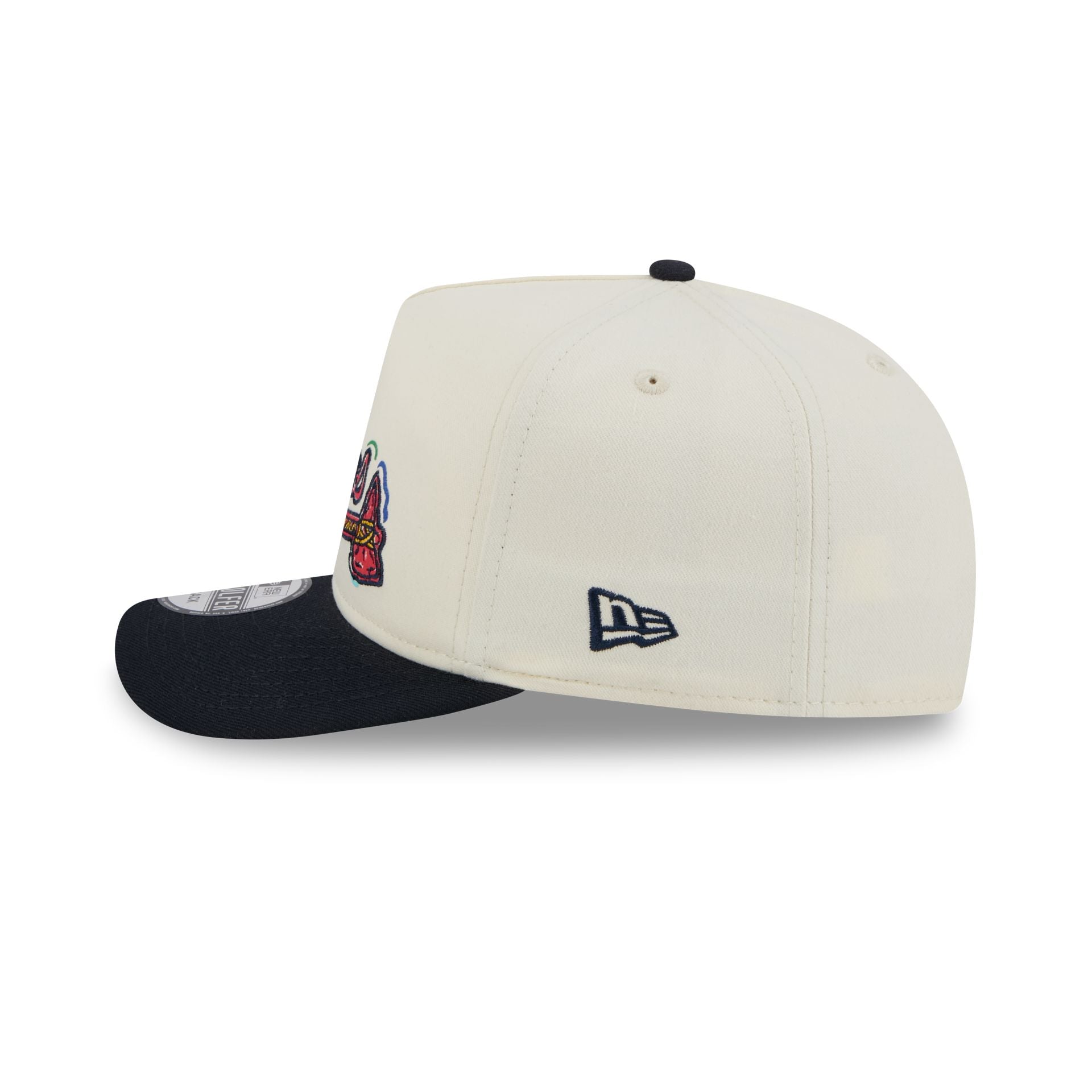 Atlanta Braves Team Scribble Golfer Hat