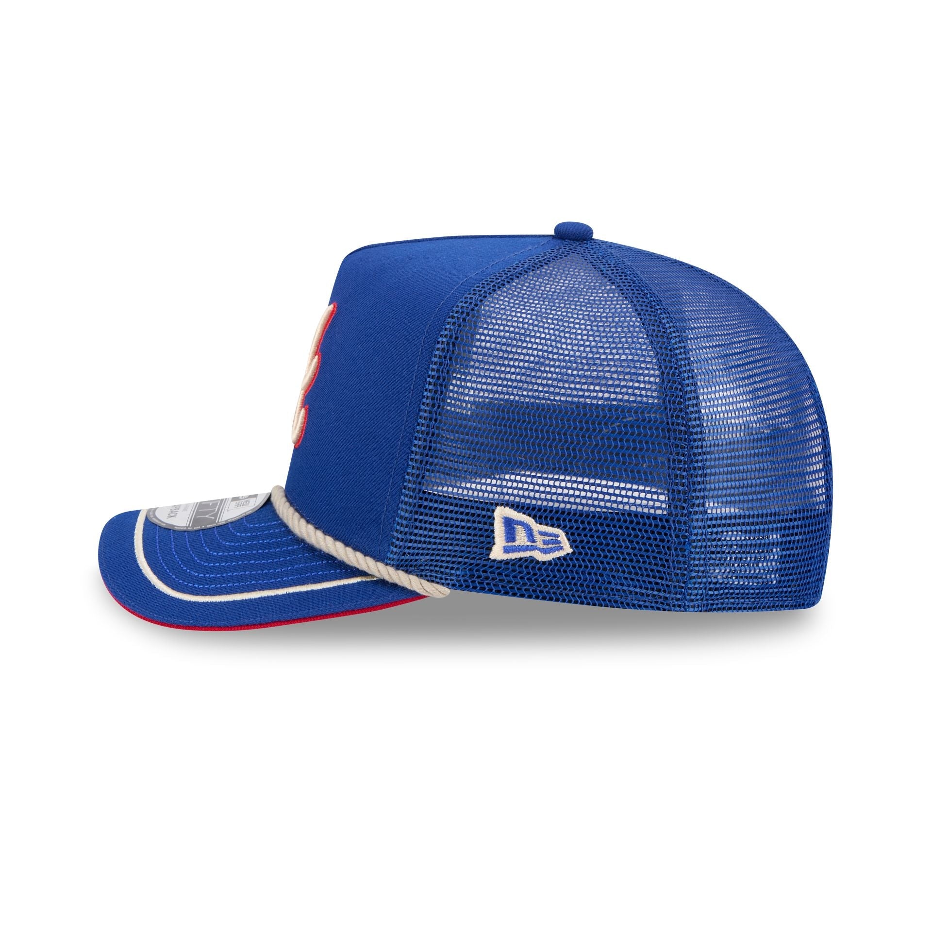 Atlanta Braves Vintage Team Rope 9FIFTY A-Frame Trucker