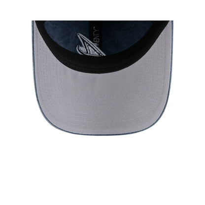Atlanta Braves Washed Contrast 9TWENTY Adjustable Hat