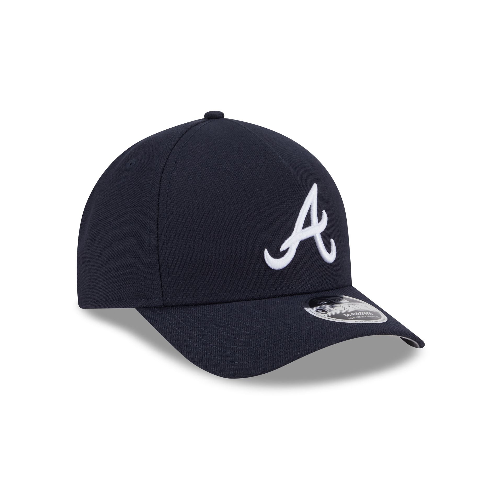 Atlanta Braves Authentic Collection 9FORTY M-Crown A-Frame Snapback Hat
