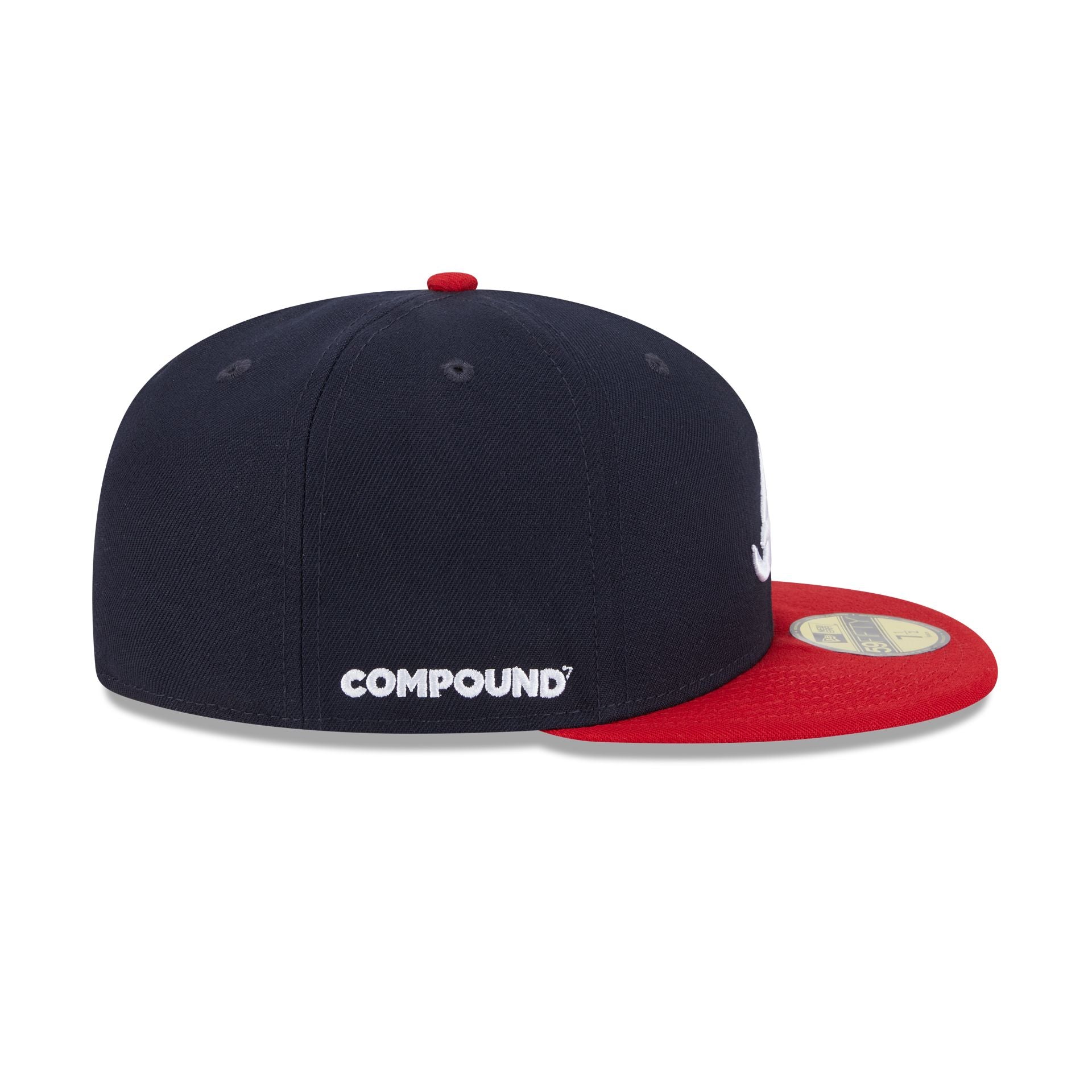 Compound x Atlanta Braves 59FIFTY Fitted Hat