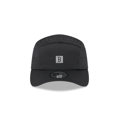 Boston Red Sox Black Reflect Runner Adjustable Hat