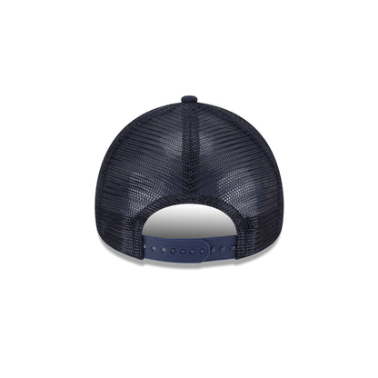 Atlanta Braves State Stitch 9FORTY A-Frame Trucker Hat