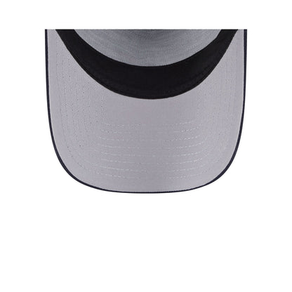Atlanta Braves State Stitch 9FORTY A-Frame Trucker Hat