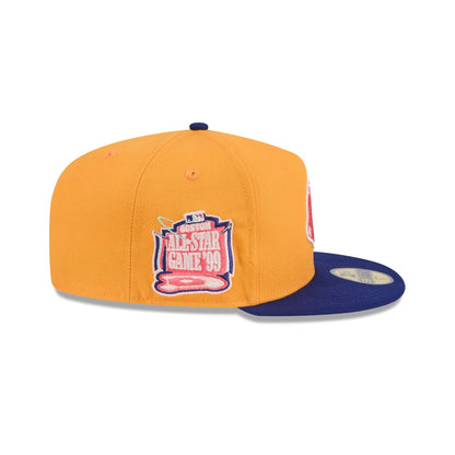 Boston Red Sox Gold 59FIFTY A-Frame Fitted Hat