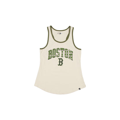 Boston Red Sox Armed Forces Day 2025 Women's Stone Tank Top