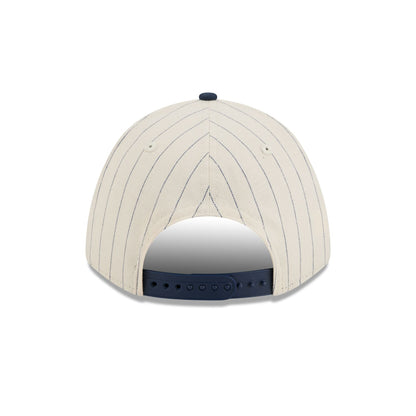 Atlanta Braves Linen 9FORTY M-Crown Snapback Hat