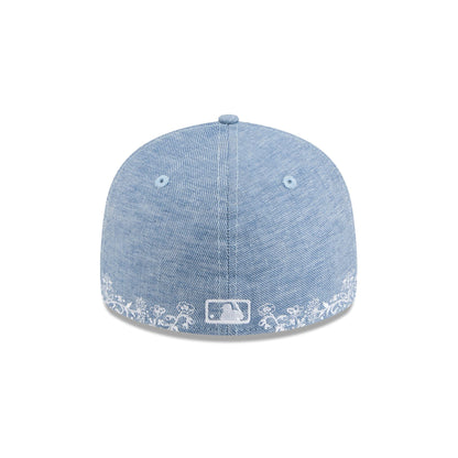 Boston Red Sox Hand Stitched Chambray Low Profile 59FIFTY Fitted Hat