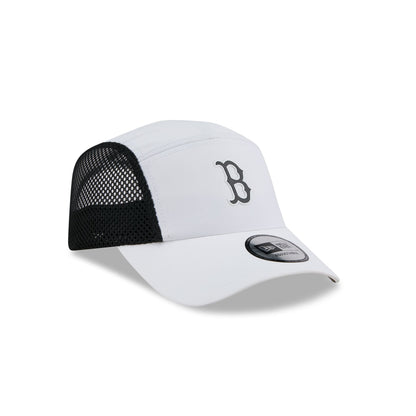 Boston Red Sox White Poly Runner Adjustable Hat