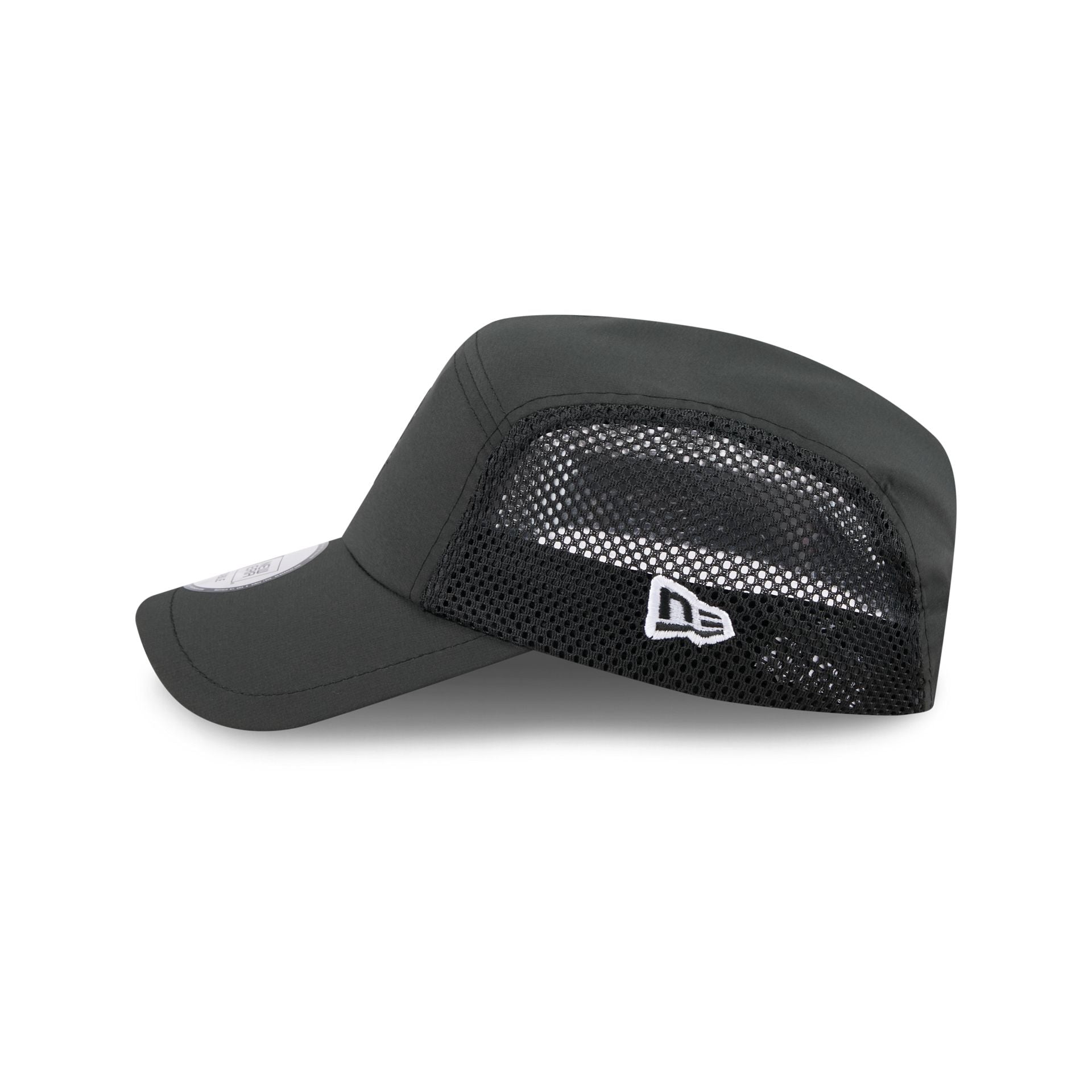 Boston Red Sox Black Poly Runner Adjustable Hat