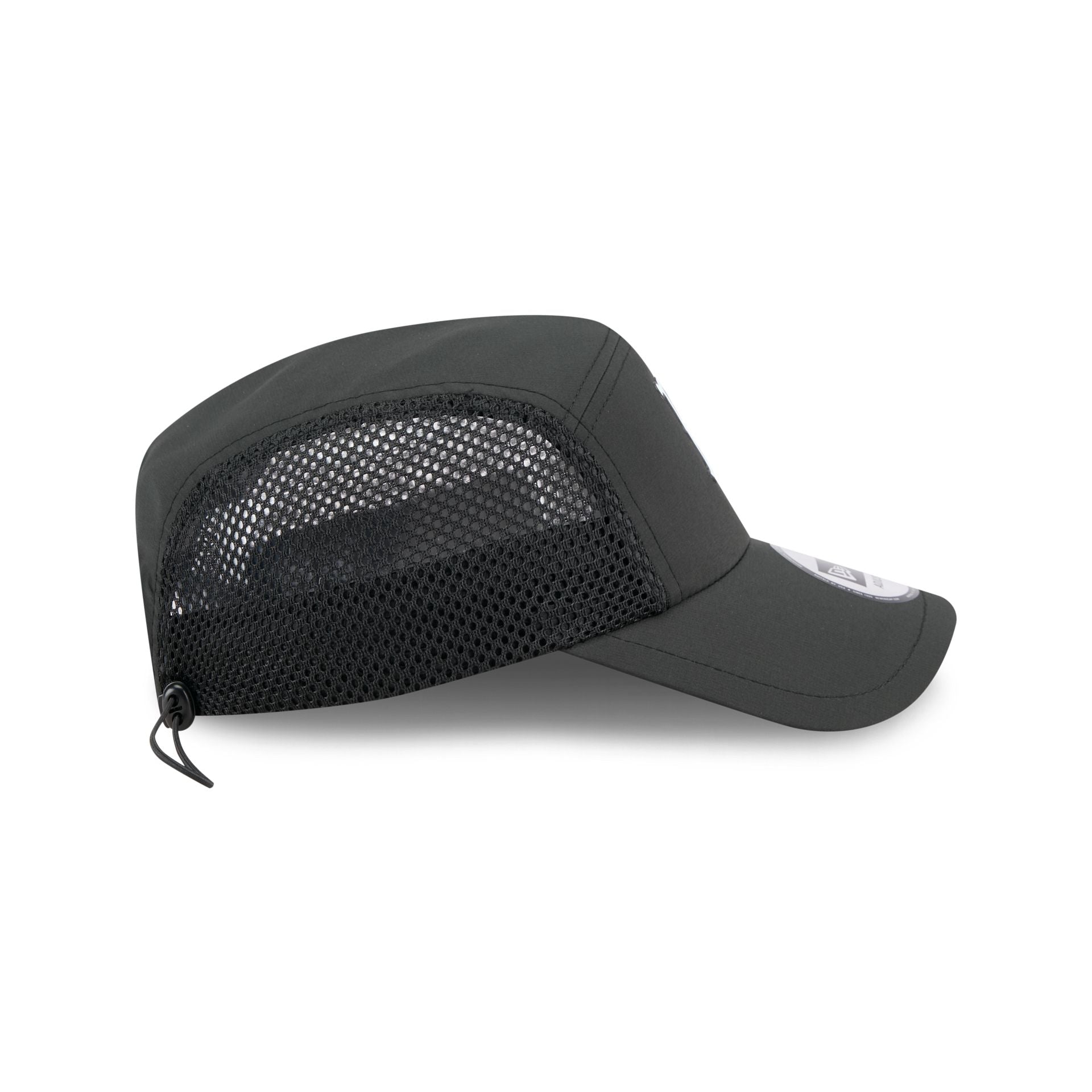 Boston Red Sox Black Poly Runner Adjustable Hat