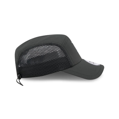 Boston Red Sox Black Poly Runner Adjustable Hat