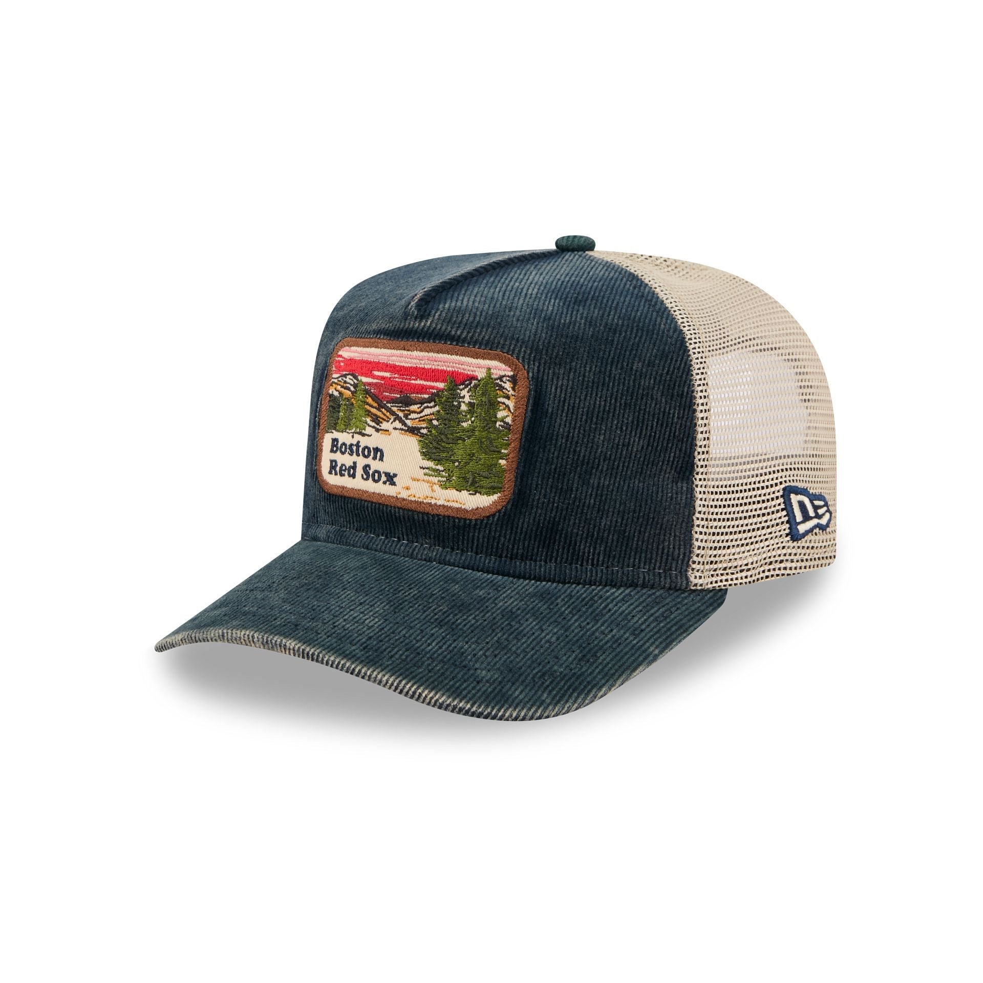 Boston Red Sox Vintage Landscape 9FIFTY A-Frame Trucker Hat