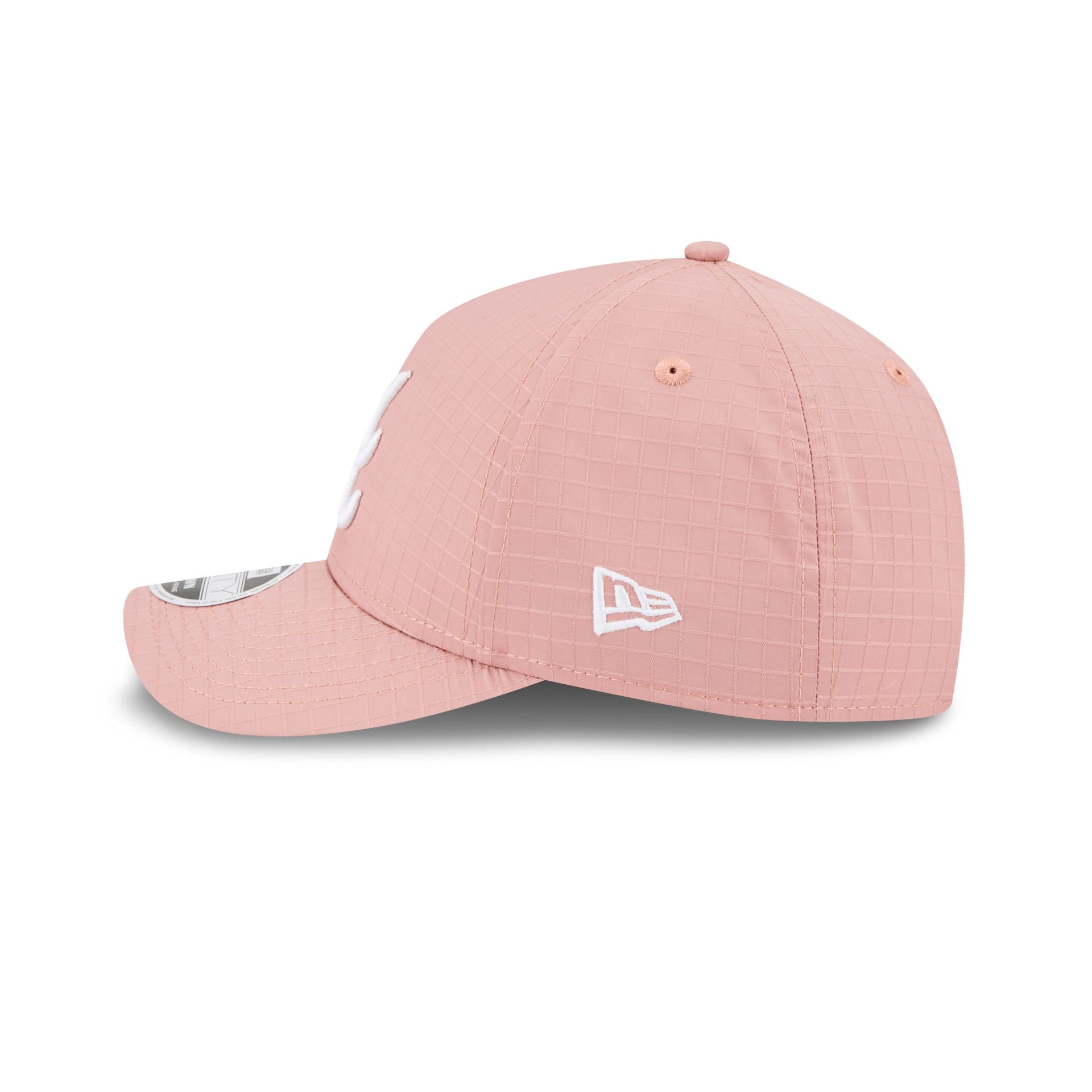 Atlanta Braves Pink Ripstop 9FORTY M-Crown A-Frame Snapback Hat