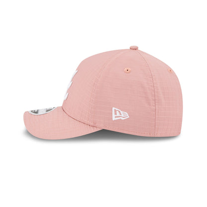 Atlanta Braves Pink Ripstop 9FORTY M-Crown A-Frame Snapback Hat