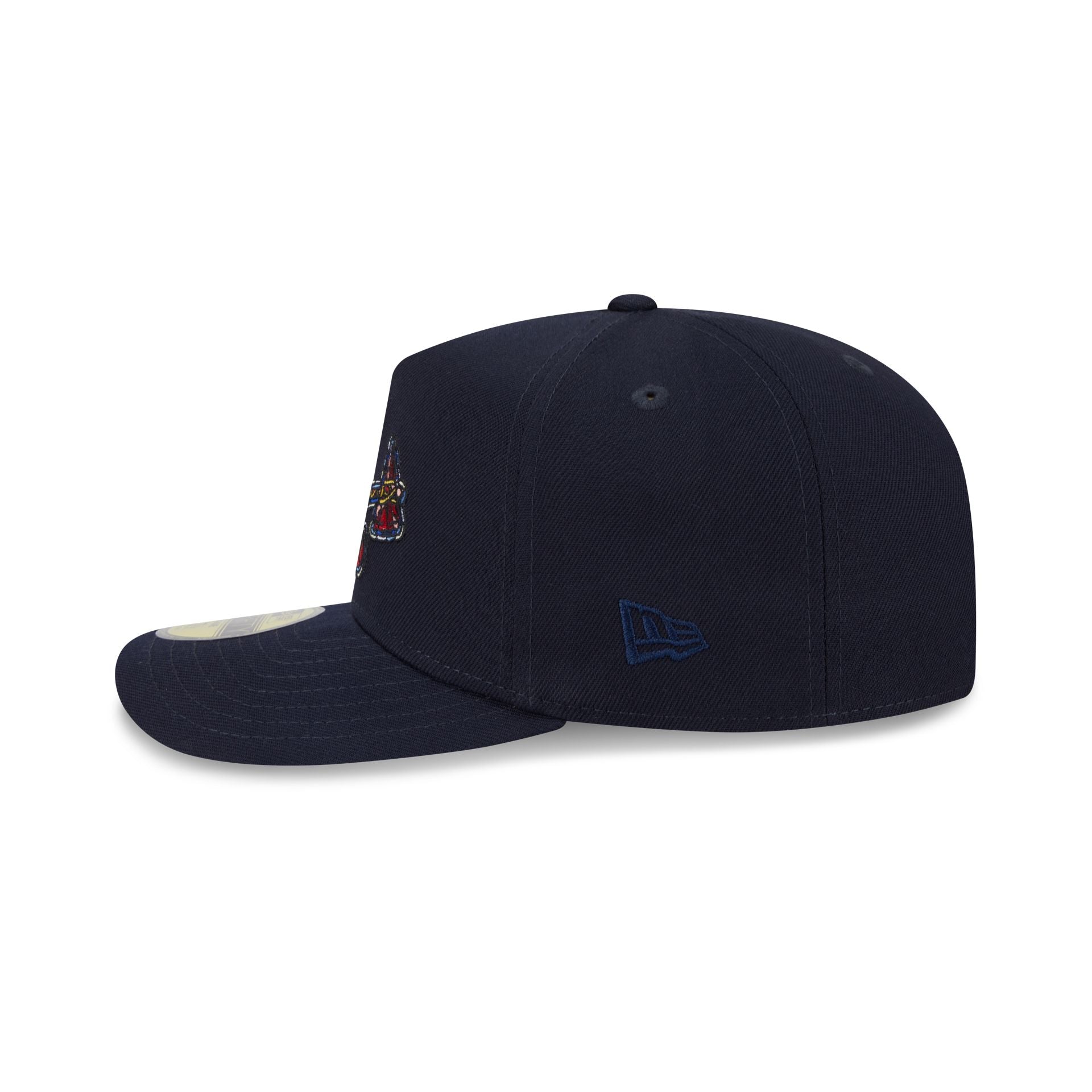 Atlanta Braves Stained Glass 59FIFTY A-Frame Fitted Hat