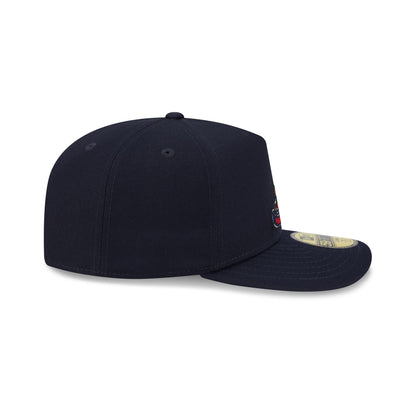 Atlanta Braves Stained Glass 59FIFTY A-Frame Fitted Hat