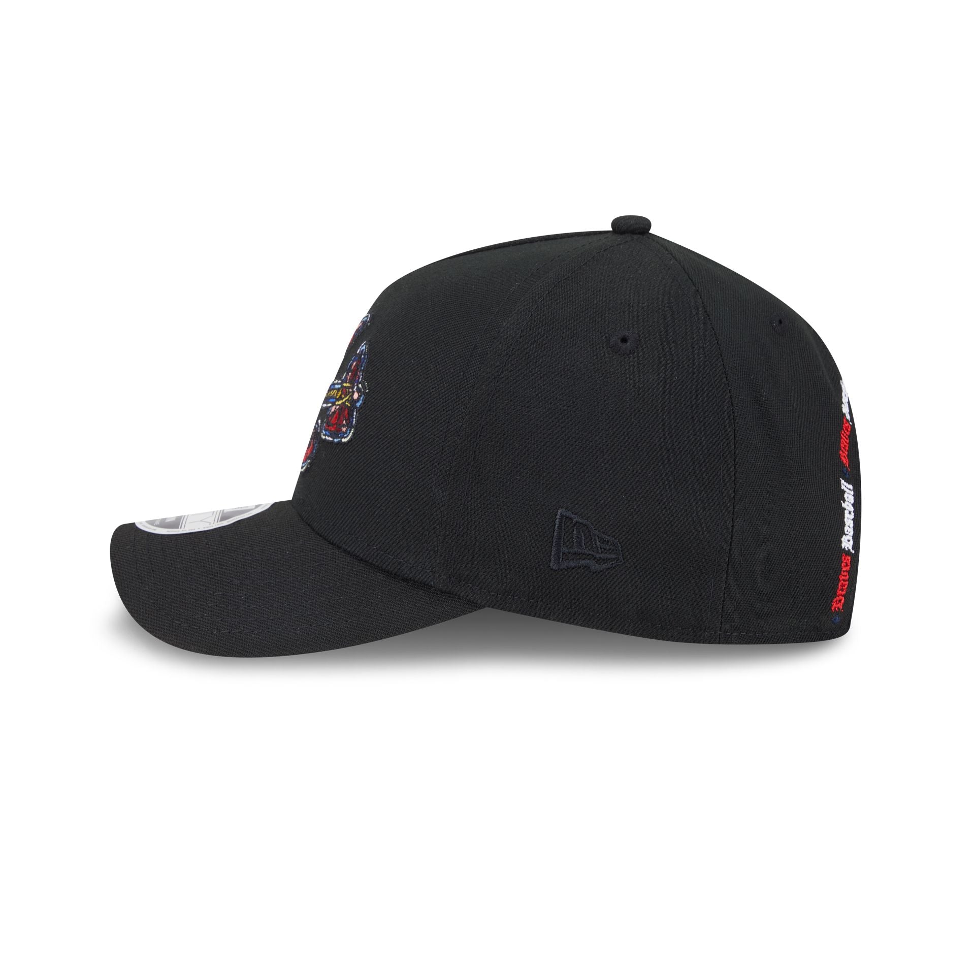 Atlanta Braves Stained Glass 9FORTY M-Crown A-Frame Snapback Hat
