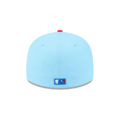 Boston Red Sox Independence Day 2025 Low Profile 59FIFTY Fitted Hat