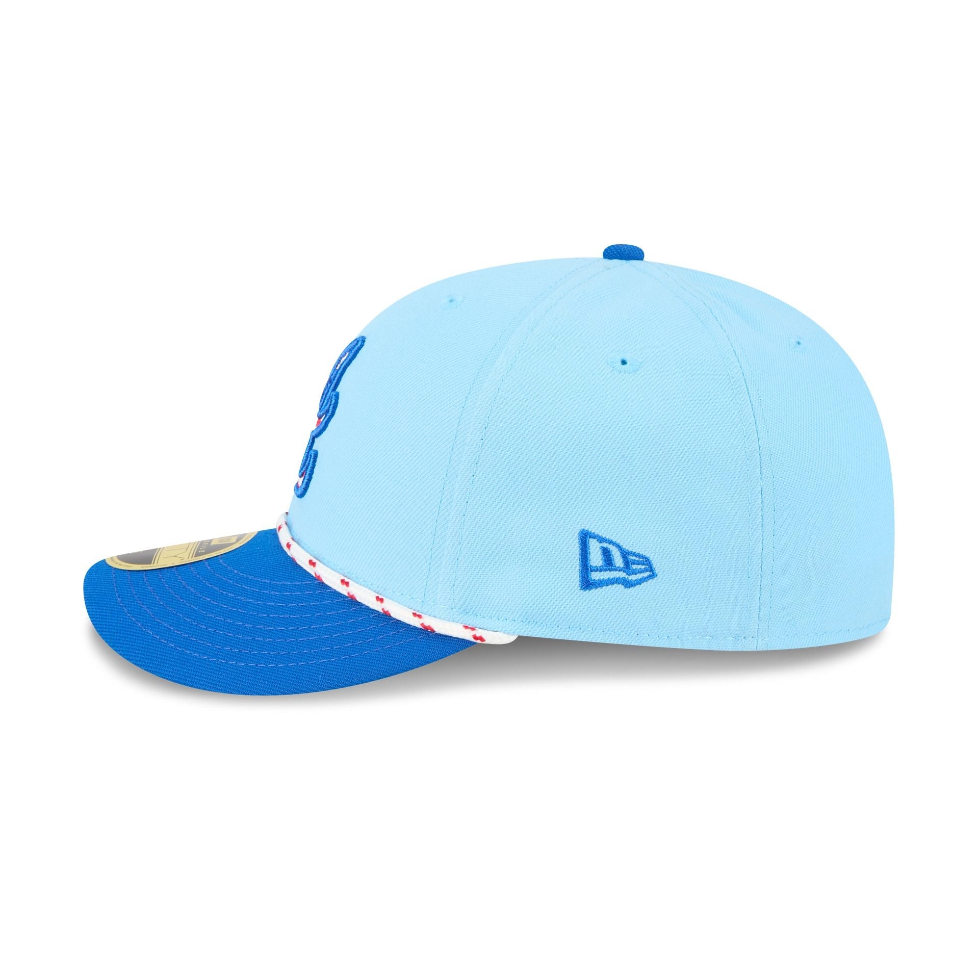 Atlanta Braves Independence Day 2025 Low Profile 59FIFTY Fitted Hat