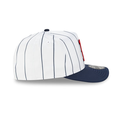 Boston Red Sox Satin Pinstripe 9FIFTY A-Frame Snapback Hat