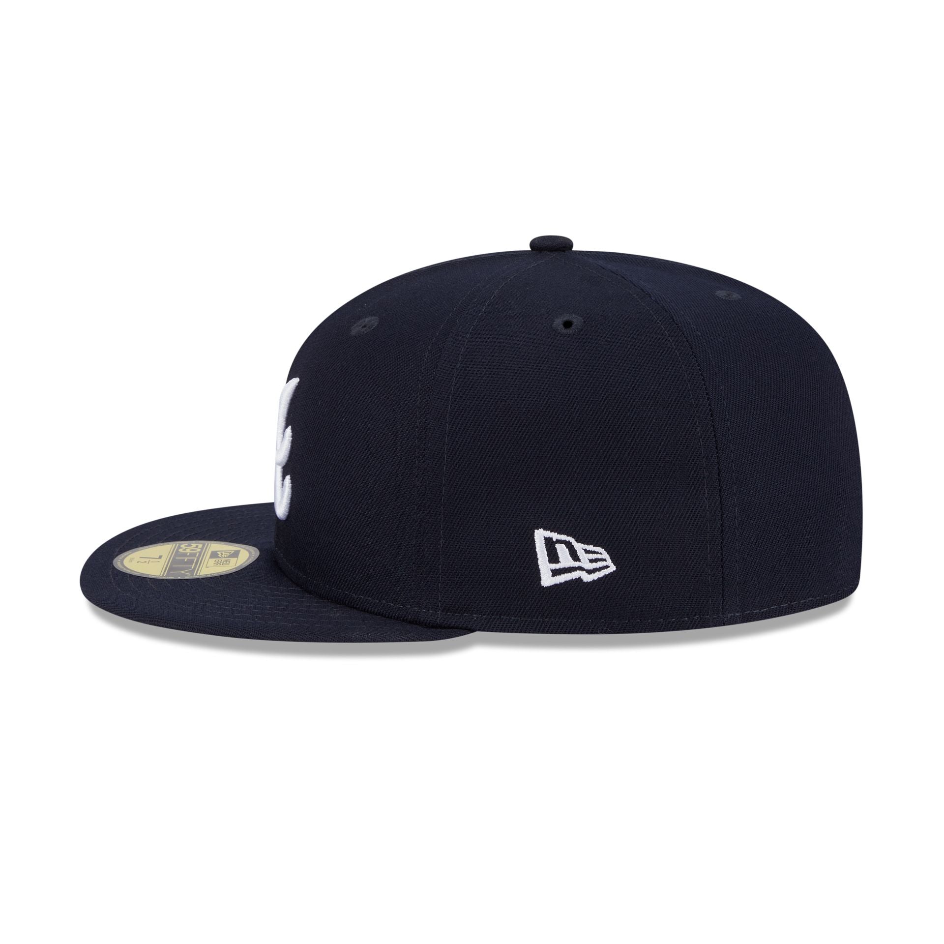 Atlanta Braves Floral Undervisor 59FIFTY Fitted Hat