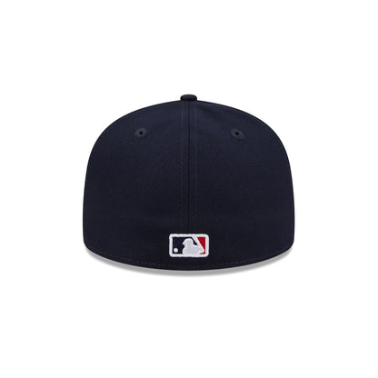 Atlanta Braves Floral Undervisor 59FIFTY Fitted Hat