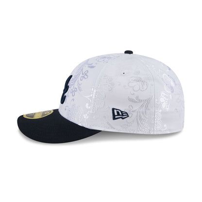 Atlanta Braves Floral Shine Low Profile 59FIFTY Fitted Hat