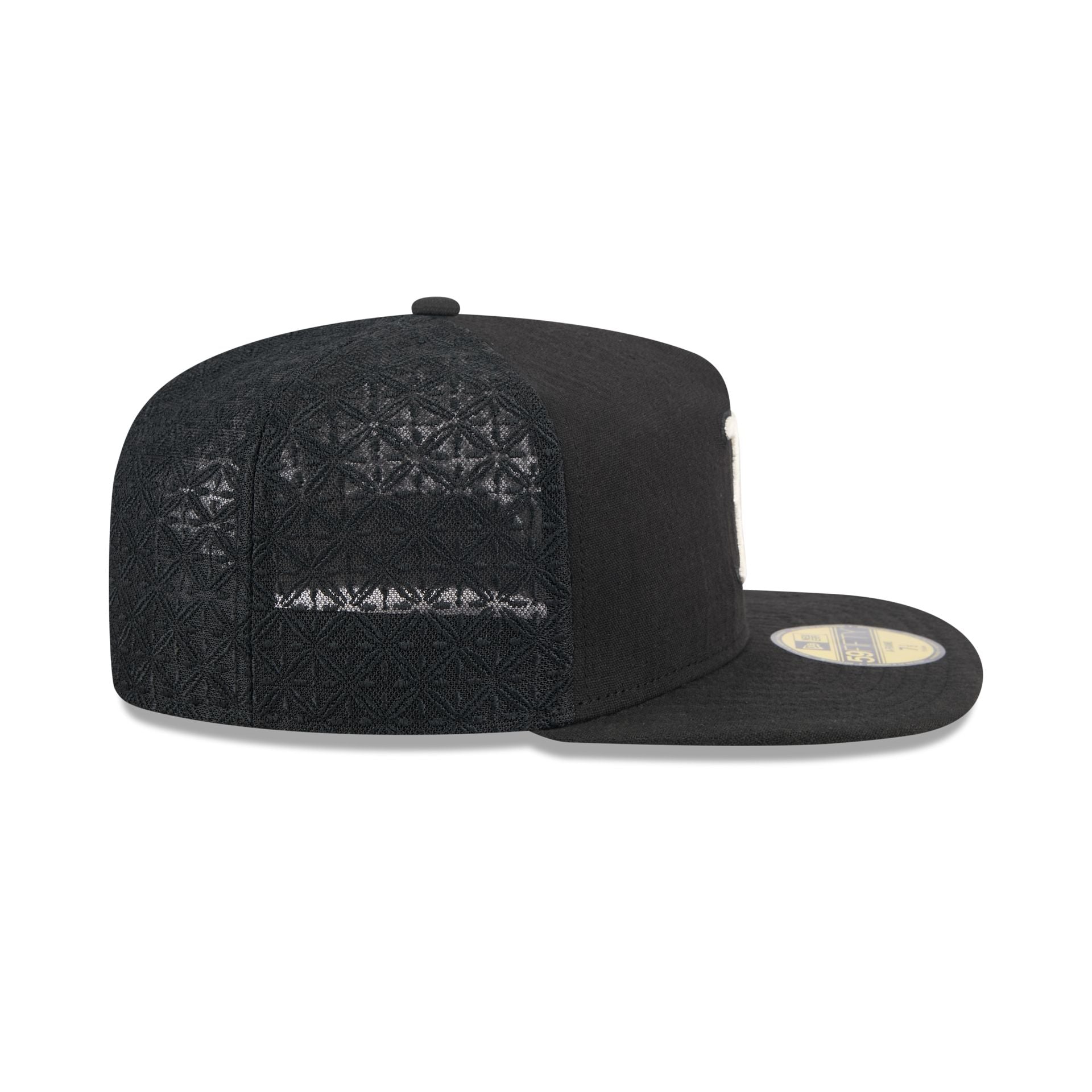 Boston Red Sox Black Mesh 59FIFTY A-Frame Fitted Hat